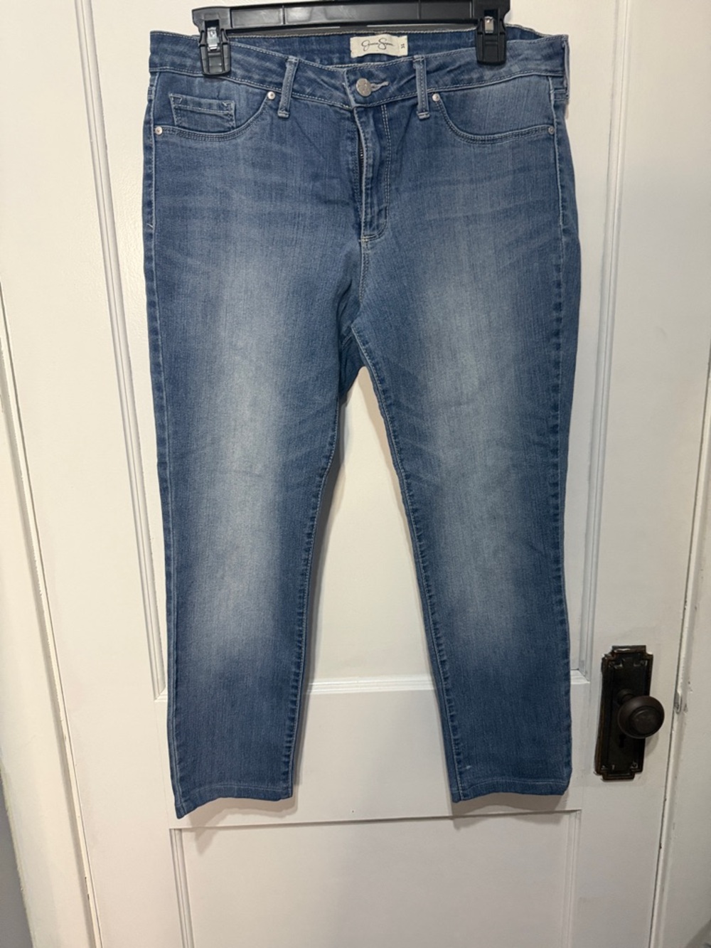Jessica Simpson Light Blue Cropped Ankle Jeans
